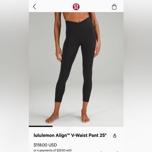 Lululemon align leggings